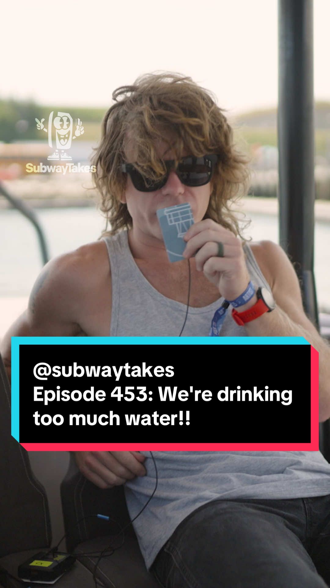 Episode 453: We're drinking too much water!! Feat @Welles  My band Tiny Gun was playing @Newport Folk Fest …so decided to hop on a boat and do some takes on the water!