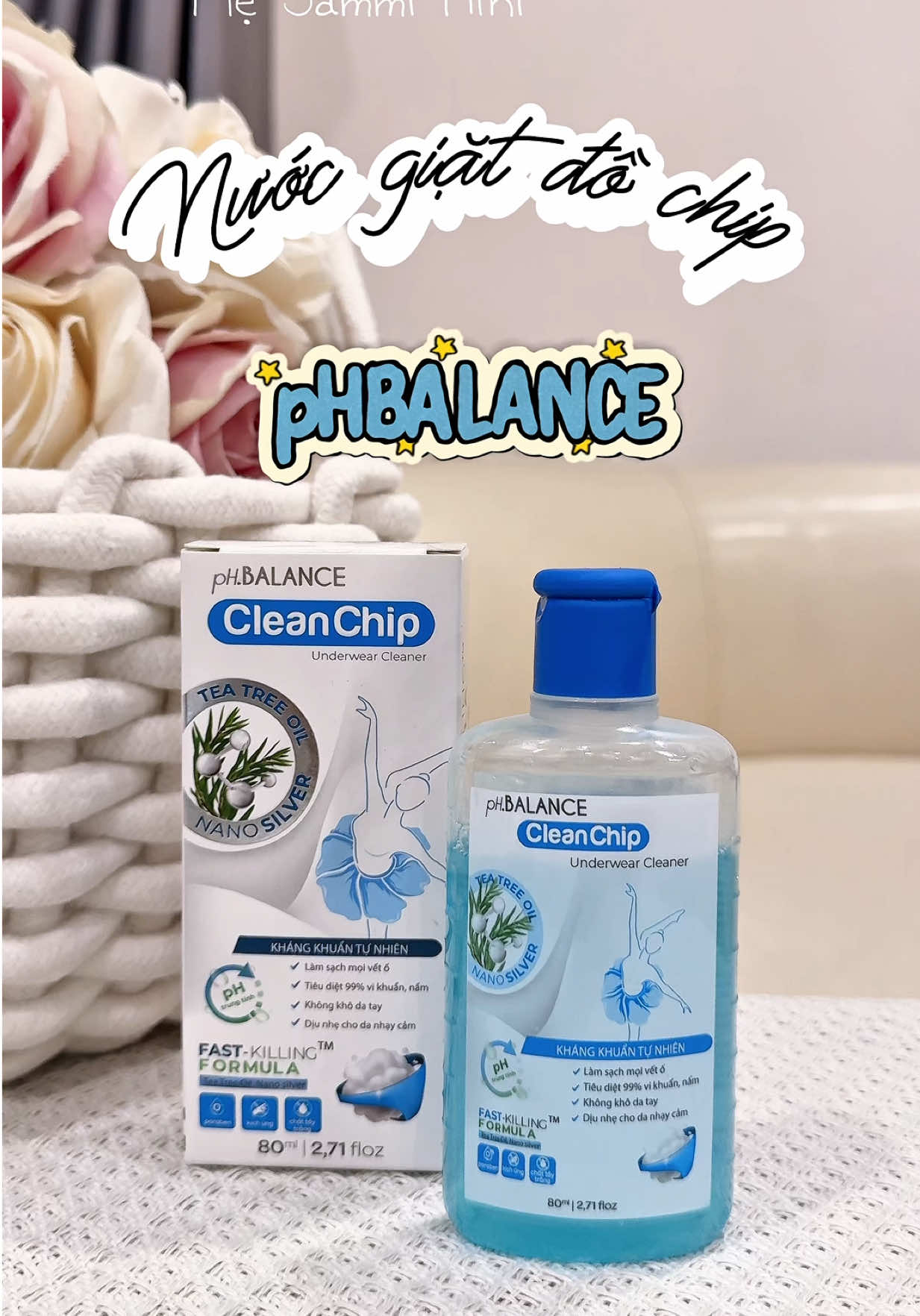 Nước giặt đồ chip pHBalance chân ái cho các chị em phụ nữa nha. Hạn chế vi.êm nhiễm bé mèo nè. #mesammihihi #phbalance #nuocgiatdochip #nuocgiatdolot #phcleanchip   