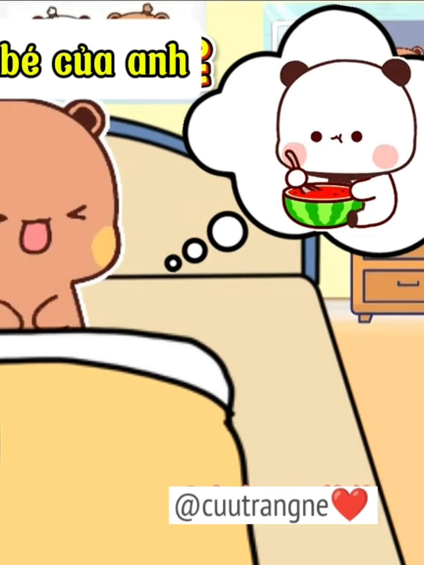 chúc bé Bubu của anh ngủ ngon #一二布布 #bubududu #bubu #dudu #fyp 