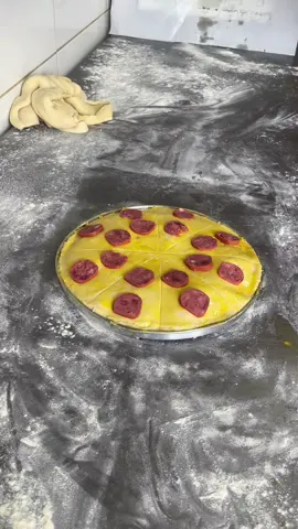 Torta de calabresa  #torta #sobremesa #culinaria #dessert #pie #comida #receita 