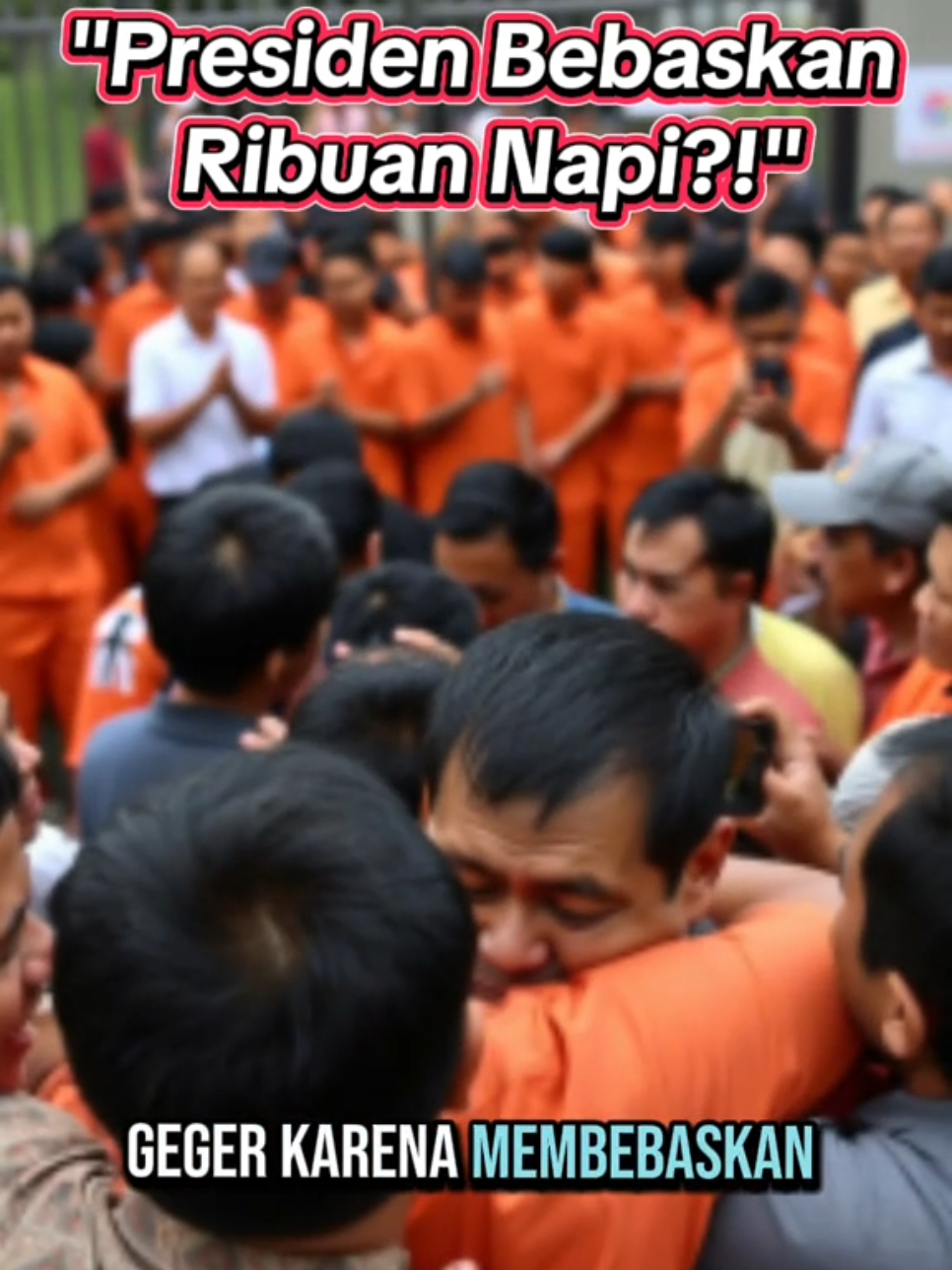 Presiden Indonesia membebaskan lebih dari 1.100 narapidana! Langkah berani atau kontroversial? Simak faktanya dalam 60 detik! #BeritaViral #CutiPresiden #NapiBebas #BeritaIndonesia #FaktaUnik #PresidenRI #ShortsNews #KontenFakta #TrendingIndonesia #AmnestiNasional