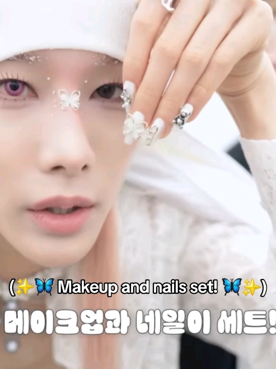Rui showing off his makeup and nails  <3 #xlov #rui #1andonly #fyp #foryou 
