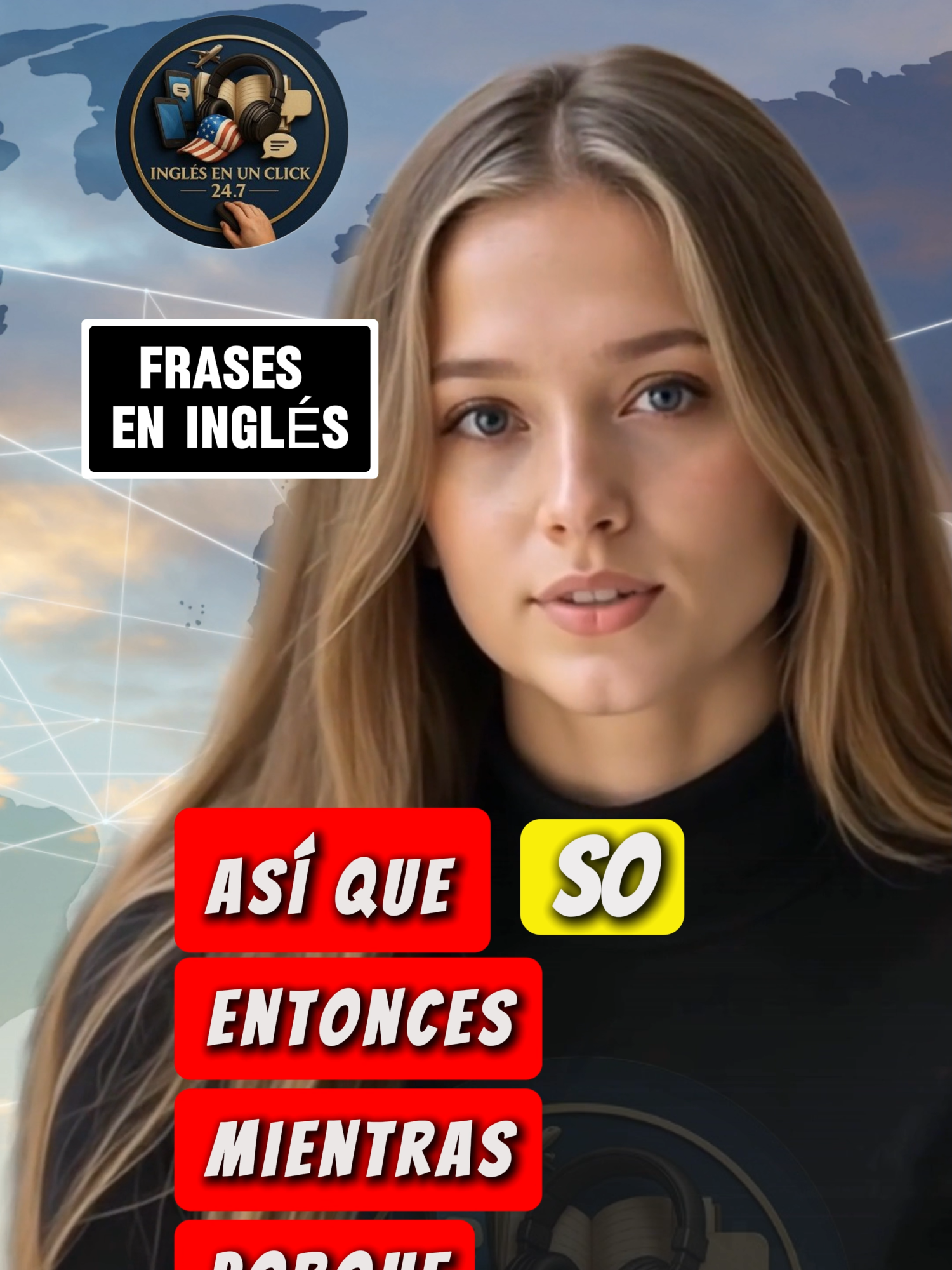 🔵 Aprende Estas 4 Palabras Básicas en Inglés que Usamos Todo el Tiempo 🇺🇸✨   #InglésFácil #ConectoresEnInglés #AprenderInglés #InglésRápido #HablaInglésYa