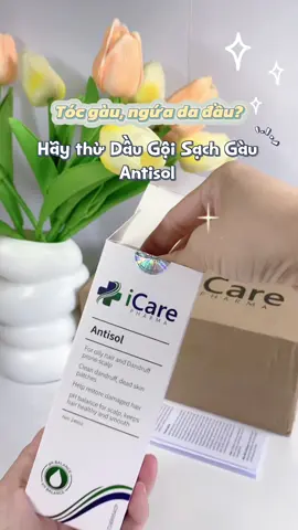Tạm biệt gàu – Chào mái tóc mềm mượt ✨ Dầu gội Antisol từ iCare Pharma ✔️ Làm sạch da đầu ✔️ Giảm gàu, giảm ngứa ✔️ Phục hồi tóc hư tổn #antisol #daugoisachgau #iCarePharma #reviewdaugoi #chamsocdaudep
