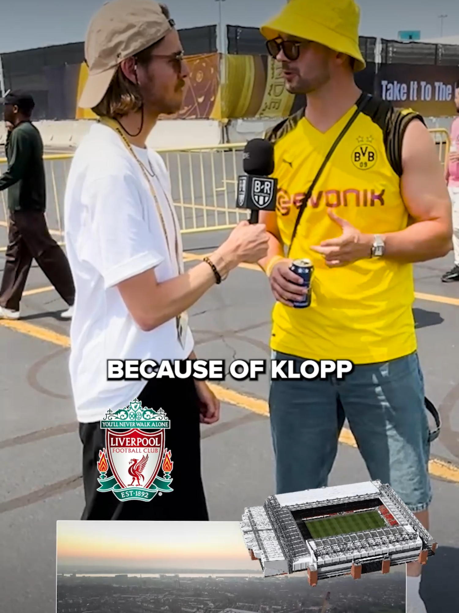 Dortmund fans pick their favorite stadiums outside of the Westfalenstadion 🏟️