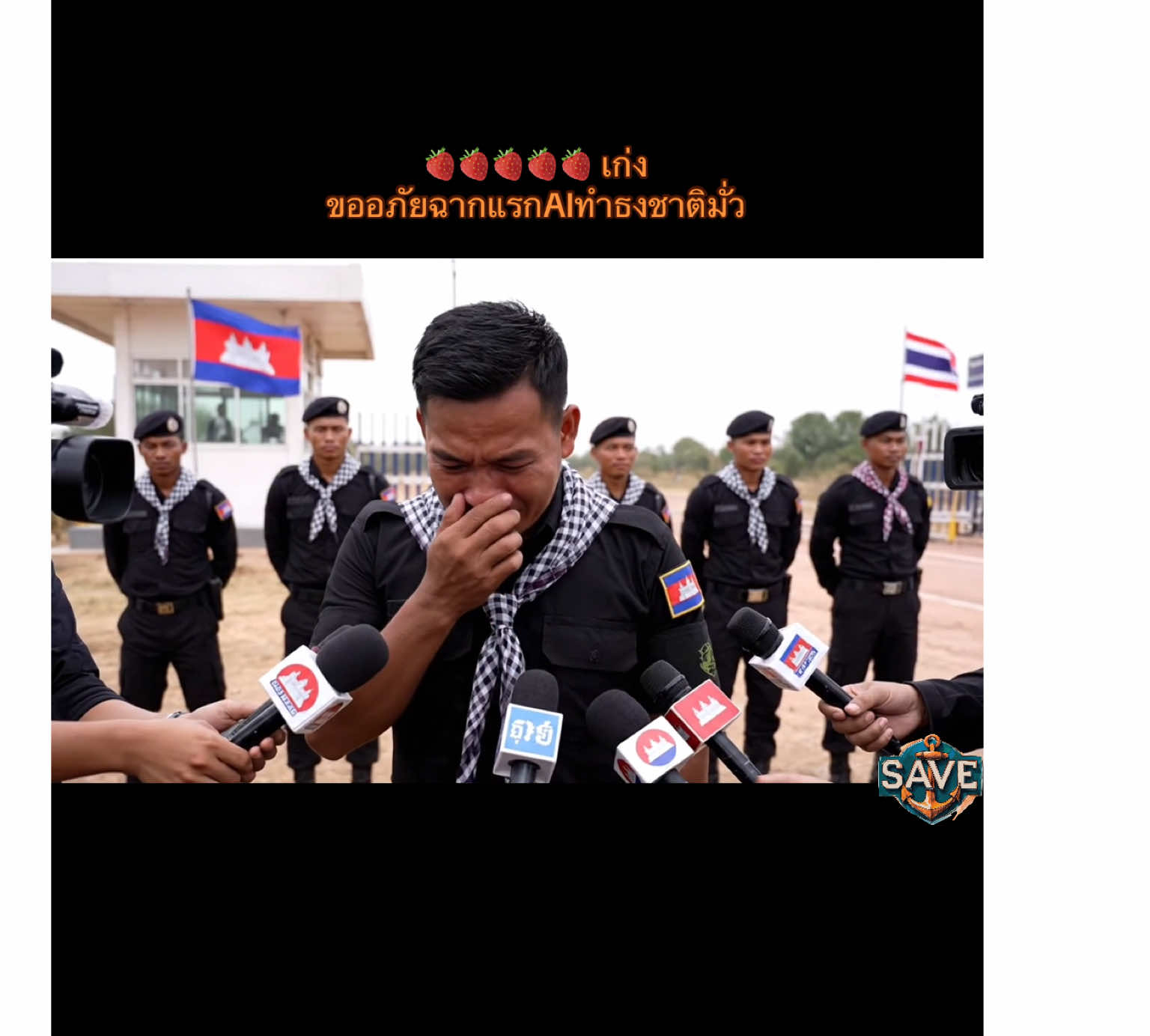 ”ขออภัยเรื่องธงชาติในฉากแรก Ai มั่ว“ แตีงเรื่องเก่ง สตอเก่ง โกหกเก่ง เคลมเก่ง #มั่วไปเรื่อยAiสร้างเอง #ขึ้นฟีดทีเถอะ 