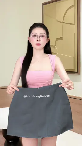 Chân váy chữ A tôn dáng 