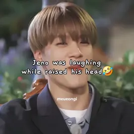 Jeno kalo ketawa terus ngabrut (ngakak brutal) kepalanya ngangkat🤣🤣🤣 #jeno #nctdream #jenocute #laughing 