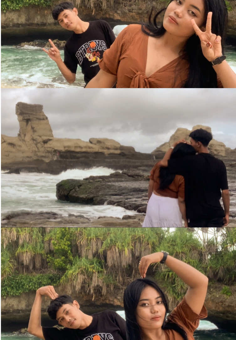 Pantai Klayar with you 💓 @Che._.Och #pantaiklayarpacitan #withyou 