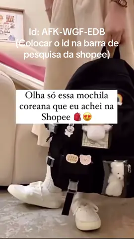 ✨Mochila ✨ Mochila Feminina Escolar Passeio Coreano Grande Capacidade Com Chaveiro Impermeável.