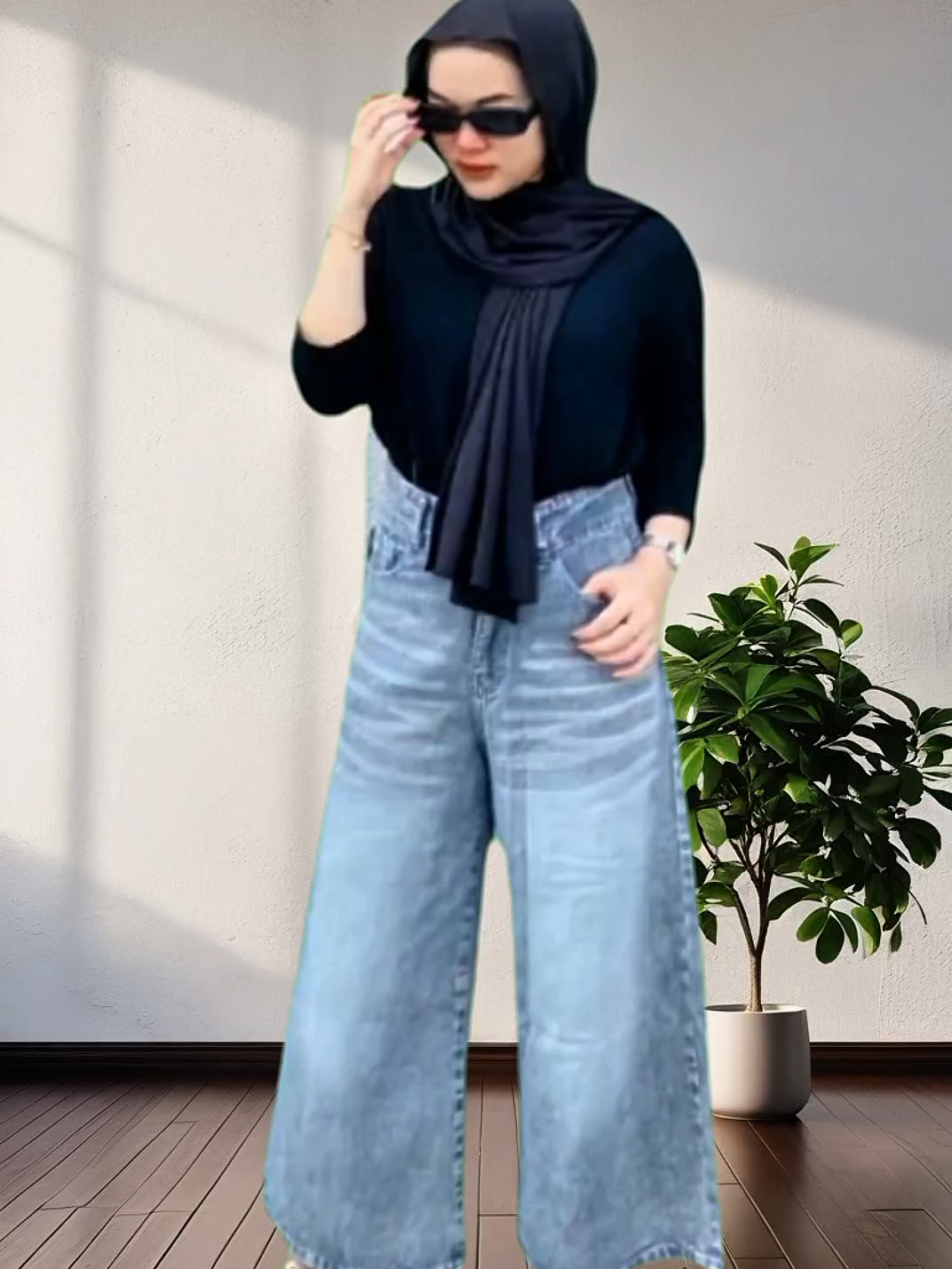 Yuk, beli sekarang sebelum kehabisan! #jeans #kulotjeans #jeanswanita #celana7per8 #celanawanita