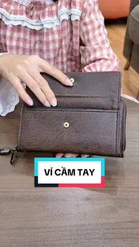 Ví da PU cầm tay #vidacamtay 