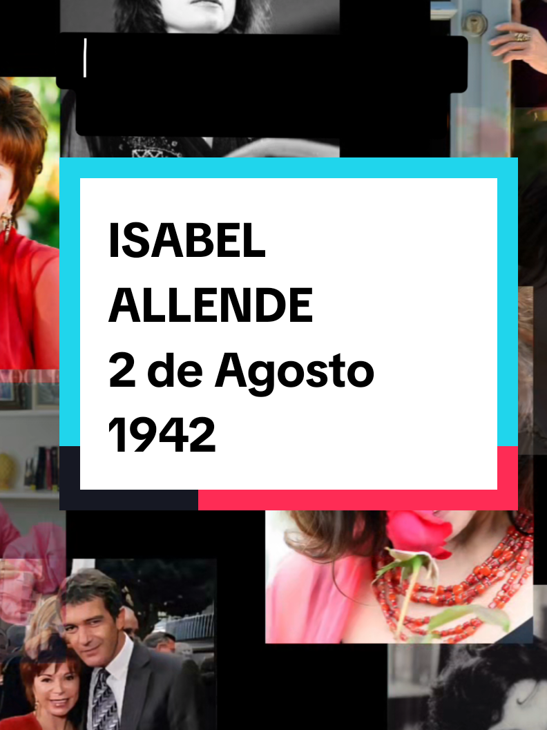 Es una de mis escritoras favoritas , y más que eso , es la que más admiro pues es chilena y hasta hoy sigue manteniendo sus raíces y escribiendo sobre Chile 🇨🇱. Feliz cumpleaños , Isabel .  #BookTok  #libros #chile #isabelallende #literatura #escritora #feminismo 