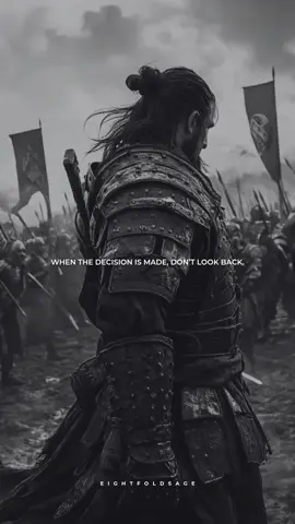 Don’t look back. You’re not going that way. #motivation #discipline #fyp #motivationalquotes #stoic #wisdom #lifequotes #mindset #warrior #success #stoicism 