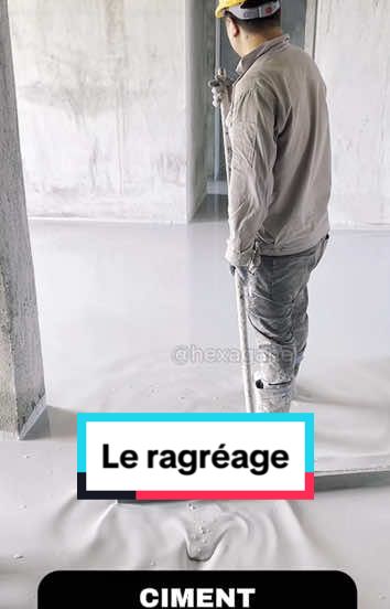#lesaviezvous #btp #ragréage #beton 