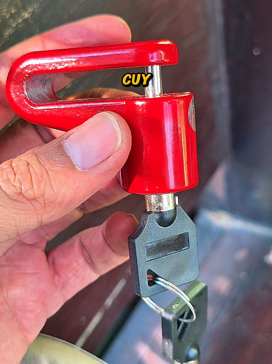 Gembok cakram anti maling #kuncicakrammotor #kuncigandamotor #gembokcakram #gembokcakrammotor #gembokmotor 