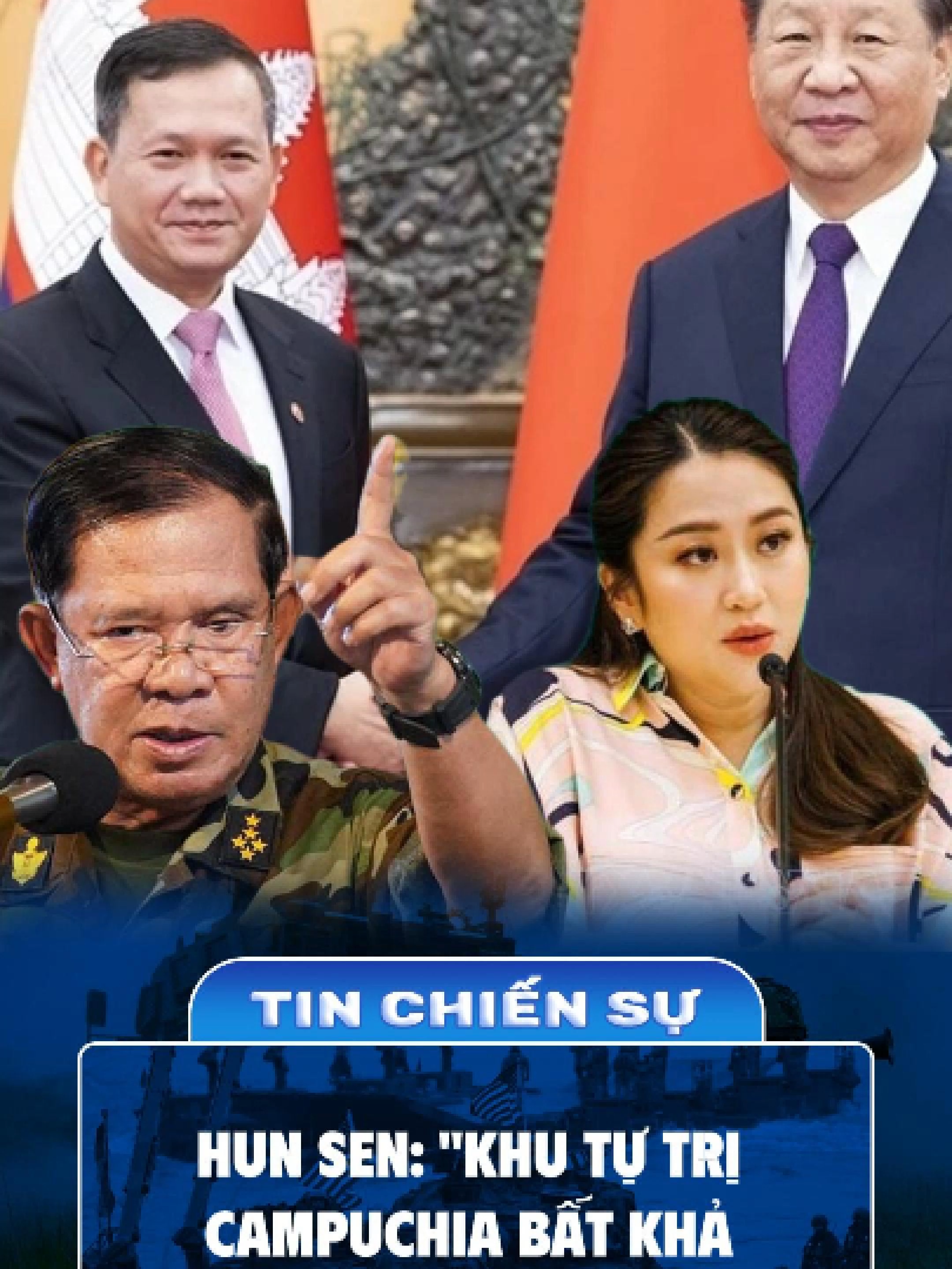 Campuchia lên tiếng: Không ai được chạm vào lãnh thổ! #tintuc #tintucvietnam #chinhtrithegioi #tiktoknews #thoisu #tinnong #xuhuong