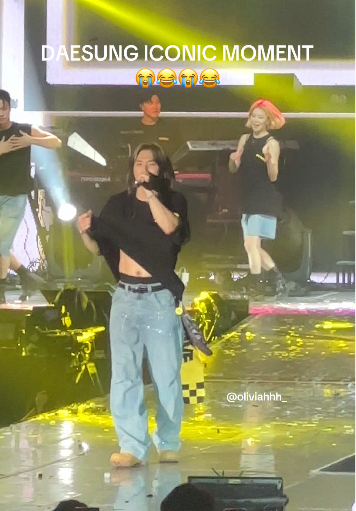 DAESUNG ICONIC MOMENT DURING ENCORE 😭😂😂😂 #dswave #asia #tour #singapore #bigbang #kangdaesung #fyp #iconic #iconicmoments @DAESUNG 