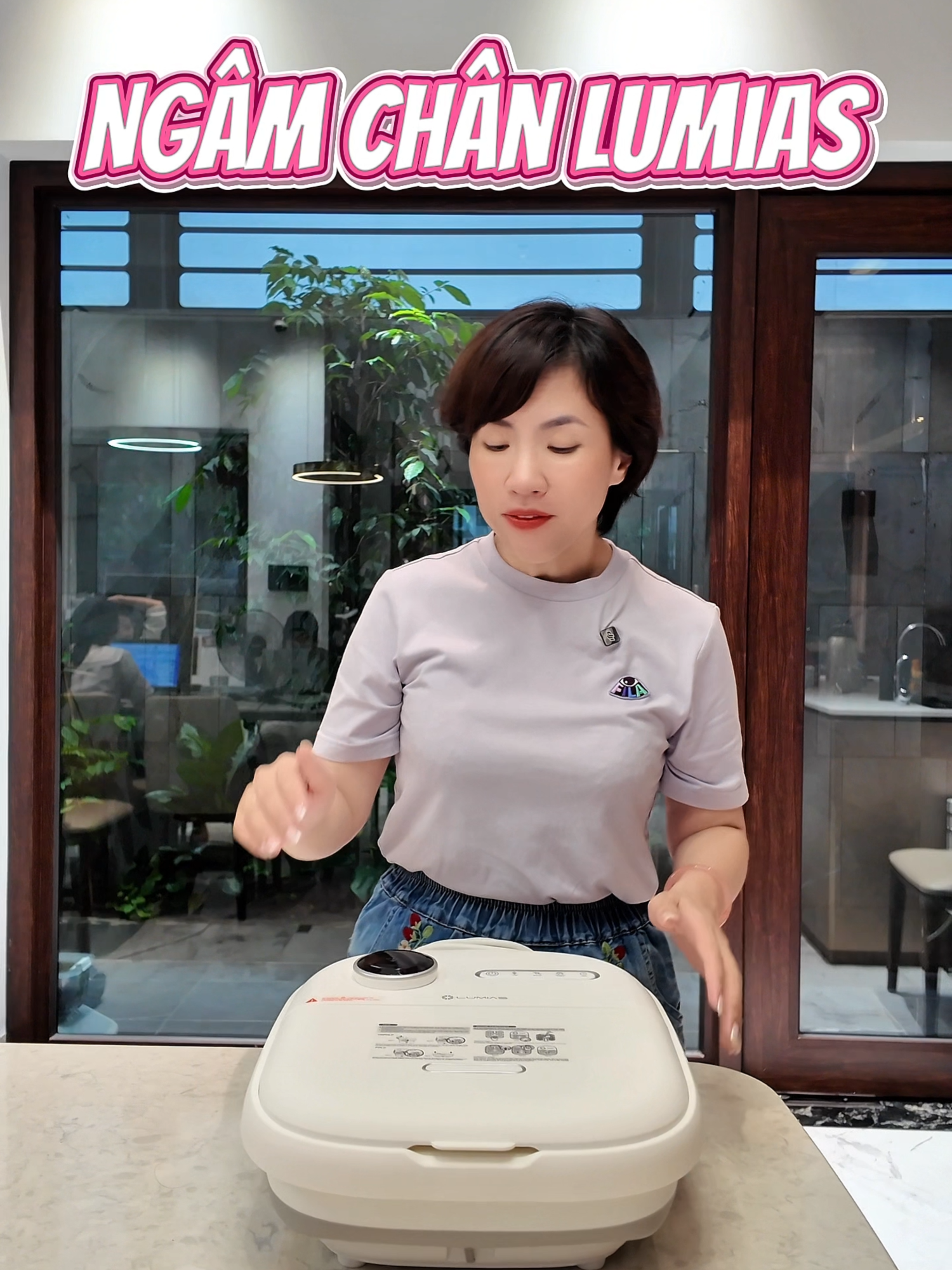 Máy ngâm chân Lumias – massage, giữ ấm, thư giãn sau một ngày dài.#shophangduceurohi #giadungcaocap #mayngamchan