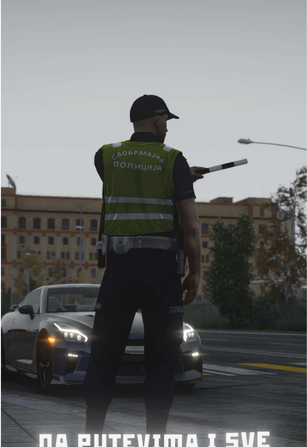 🚦🚔 Traffic Light sistem, prođeš kroz crveno = kazna, a svaka kazna je minus na računu!  #balkan #balkantiktok #fyp #fivem #gta5 
