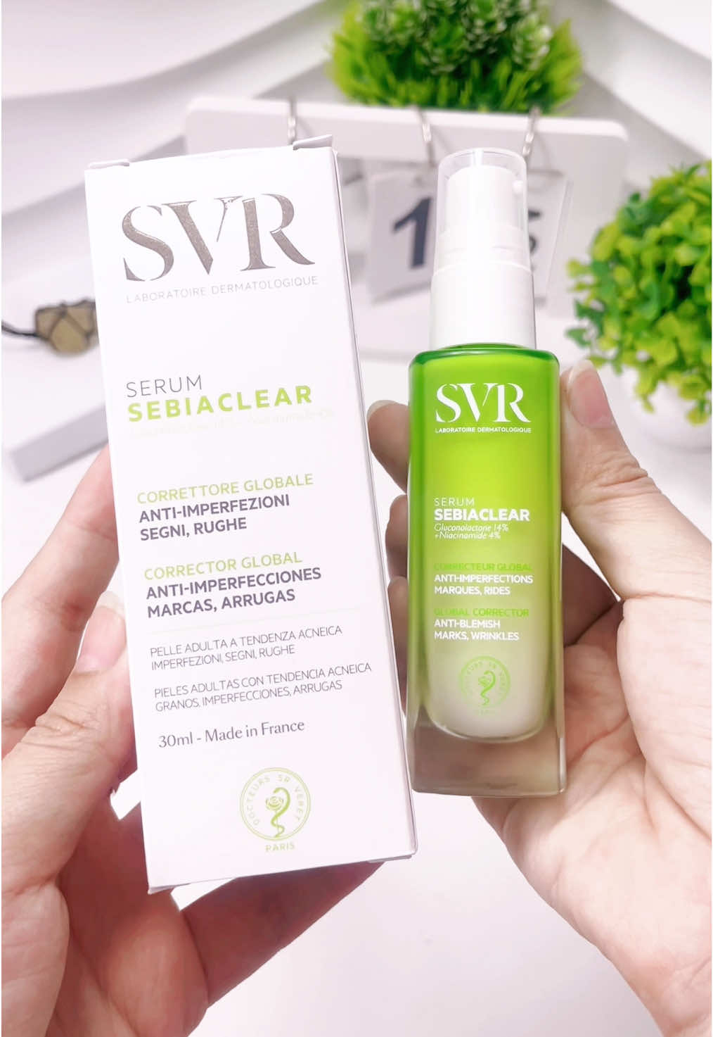 Serum SVR SEBIACLEAR dành cho da mụn siêu thích mấy bà ơi #svrvietnam #thehechuyenda #sebiaclear #svrsebiaclear #serumdaumun #skincare #xuhuong #reviewlamdep 