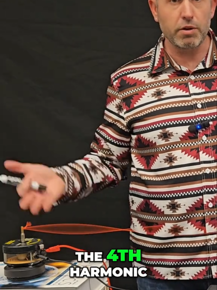 4th Harmonic: Nodes, Antinodes & Wave Physics Explained We explore the 4th mode shape, also known as the 4th harmonic. Analyzing the nodes, where waves cancel, and antinodes, where amplitudes combine, the video breaks down this concept. We discuss nodes and antinodes to understand wave behavior fully. #PhysicsExplained #WavePhysics #Harmonics #NodesAndAntinodes #ScienceEducation #PhysicsTutorial #WaveMotion #ScienceFacts #PhysicsLessons #STEM