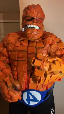 Who knew The Thing can spit bars #thething #marvel #fantastic #fantasticfour #thethingcosplay #fire #flames #bars #rap #flow #marvelcosplay #fyp #foryoupage 
