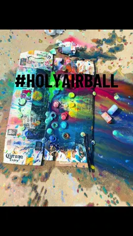 The video I saw used AlkaSeltzer but I’m in the dental field so we used extra bubbly Polident I had laying around. The toddler loved these 🥰#rainbowrocket #airball #summerproject #toddlermom #activitiesforkids  