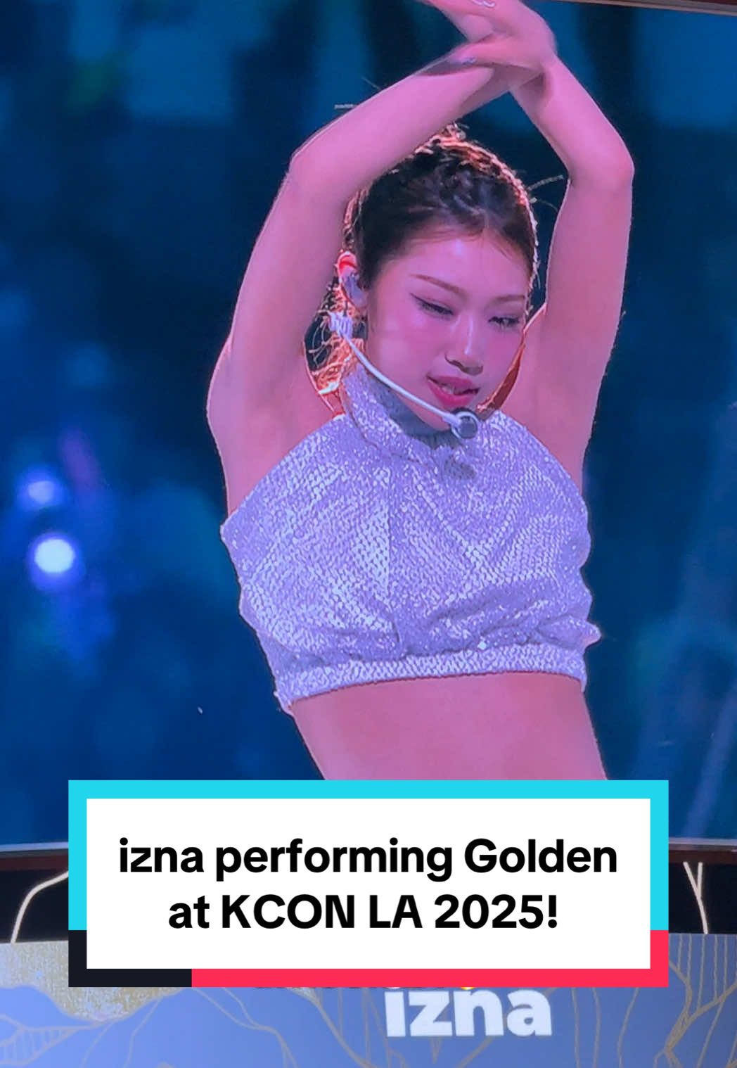 izna performing Golden at KCON LA 2025!! 🤩🙌 #KCON #KCONLA #KCONLA2025 #ONLYATKCON #kpop #izna #Golden #KPopDemonHunters #HUNTRIX @izna (이즈나) @KCON official @Netflix @Netflix Geeked @Netflix Korea 