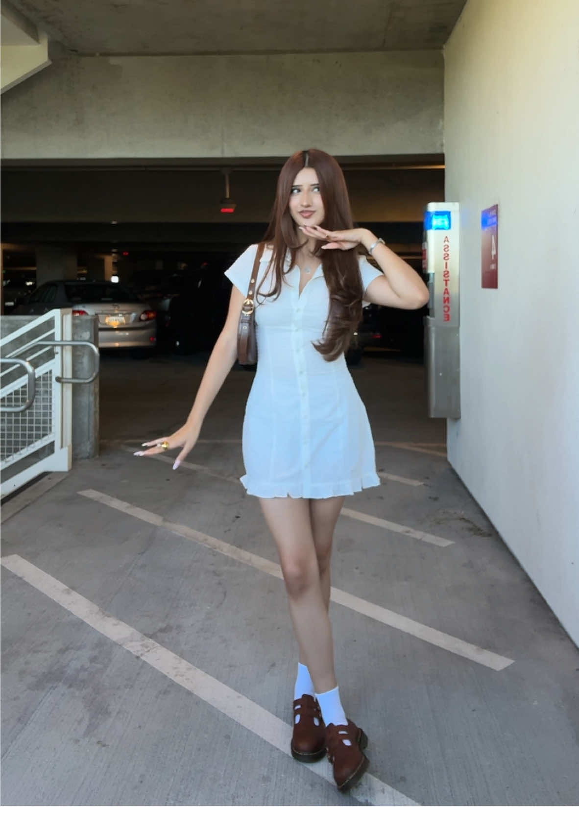 dress + mary jane combo 🤭 #OOTD 