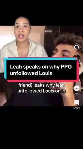 Leah speaks on why PPG unfollowed Louis Russell, who is currently dating Huda from love Island season seven.  #huda #leahkateb #leahandmiguel #louisrussell #ppg #loveislandnews  