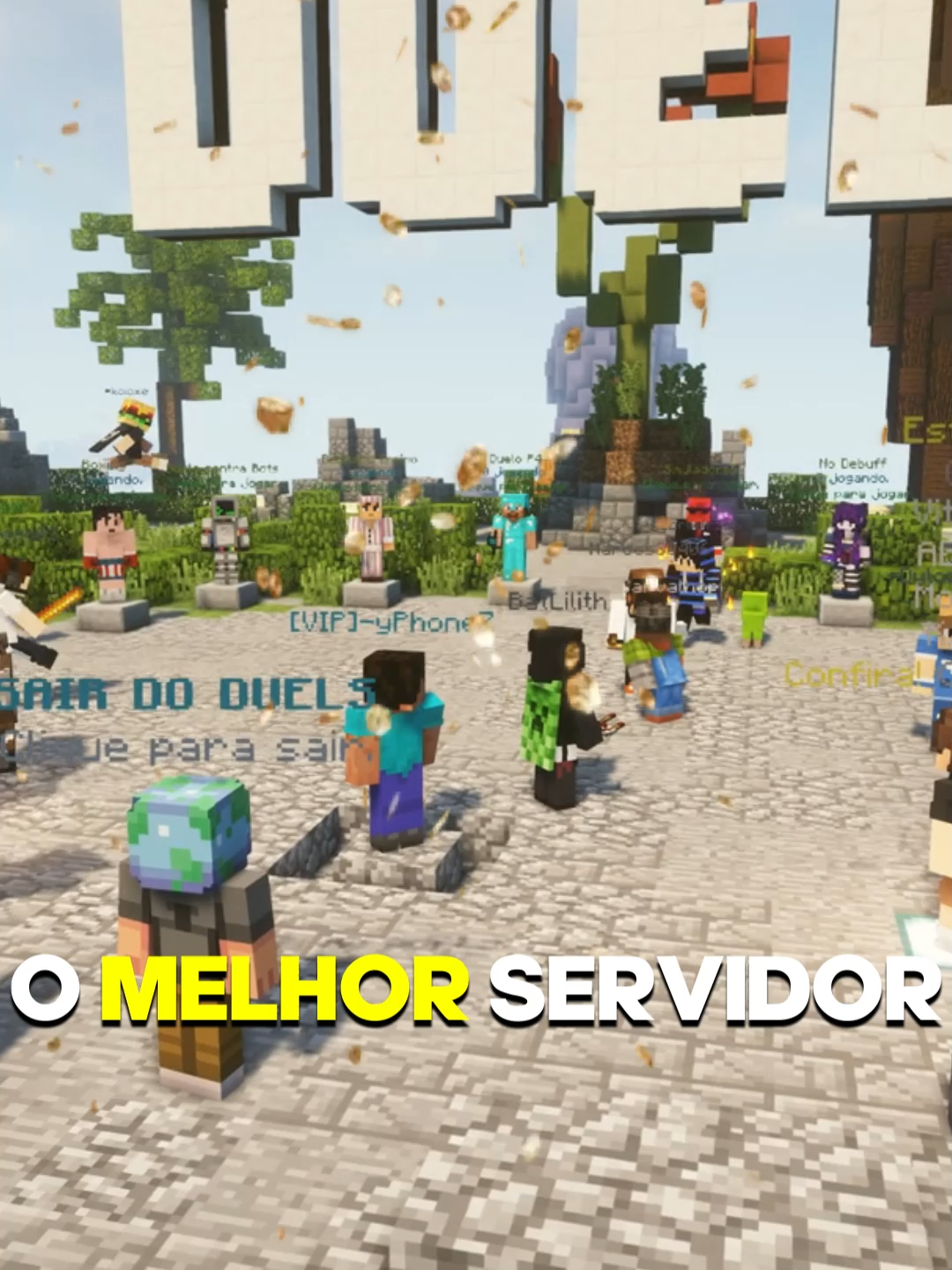 MINECRAFT SERVER PVP DUELS com X1 Bedrock/MCPE/Java #Minecraft #minecraftpc #minecraftpe #minecraftbedrock #minecraftpocketedition #rankup #fullpvp #Bedwars #minecraftbr #minecraftbrasileiro #minecraftbrasil #minecraftserver #rankupserver #bedwarsclips #duels #minecraftbedwars #éogladnévida