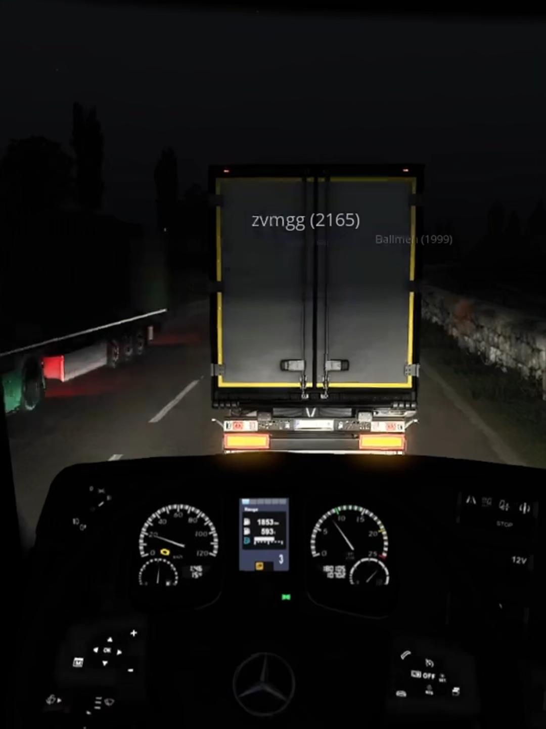 Mai depaseste acum 😂 #truckersmp