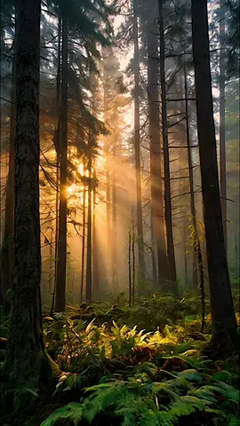 Evening walk in the forest #RelaxationTV #naturelovers #sunset #forestlover #relaxingtime #foryou #naturetok #soothingvibes #calmingvideo  