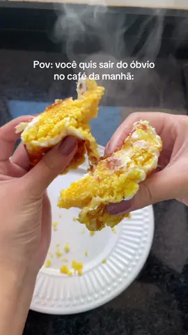 Cuzcuzoca 🤤 1/2 xícara de flocão  Fatias de queijo Sal a gosto  1 ovo  #receita #cafe #viraliza #receitas #foryou 