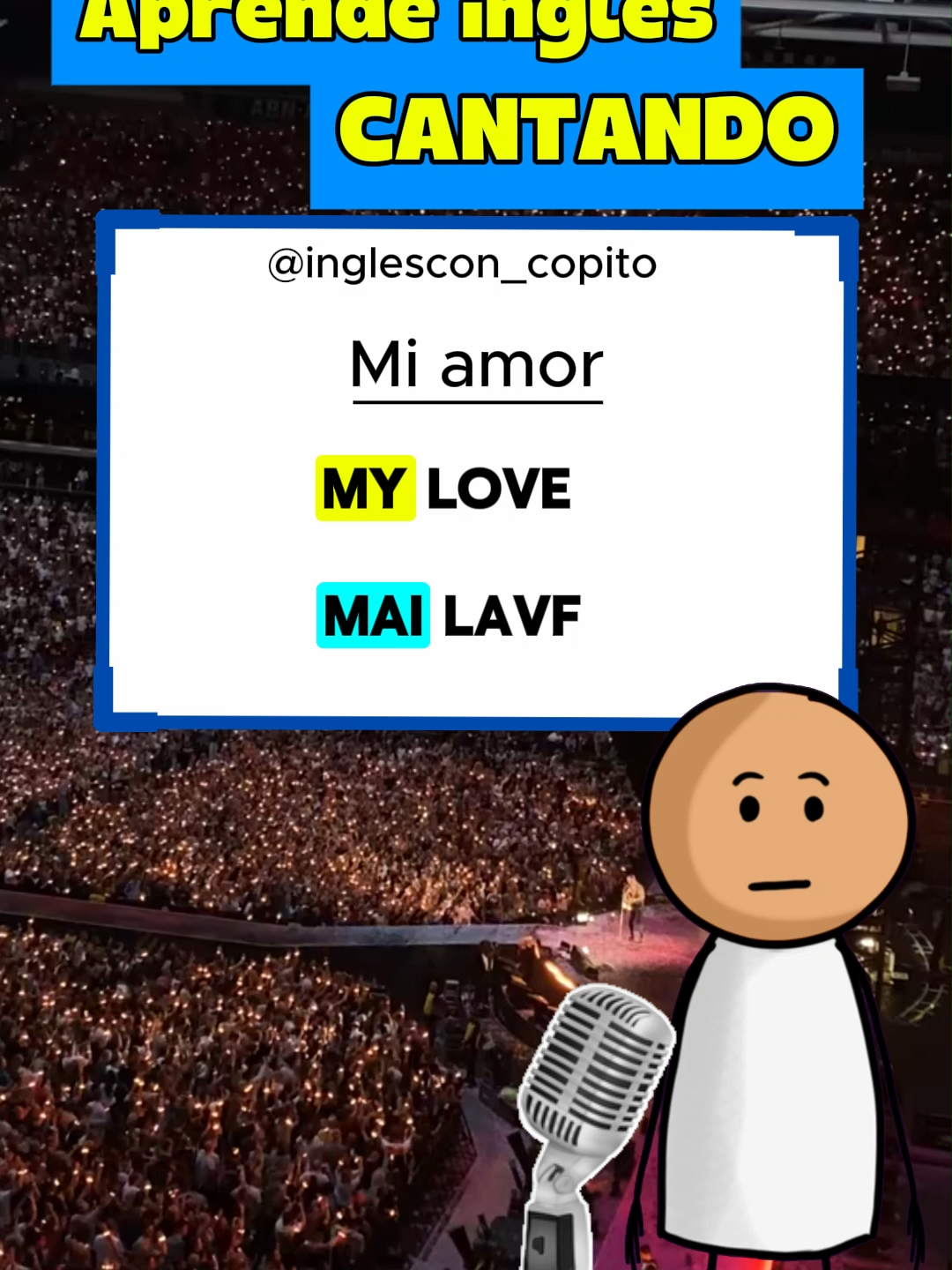 Aprende inglés cantando No te olvides de seguirme en @inglescon_copito #inglescantando #inglesfacil #englishtips #learnenglish #inglesparatodos #inglesbasico #inglesparaprincipiantes