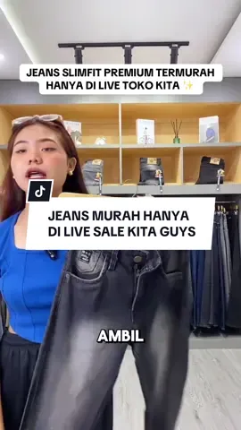 LIVE LAGI NIH!✨ Celana premium harga miring cuma di live! Buruan join, ada promo dan bonus nungguin kamu! 🔥 #tiktoklive #livehighlights #tiktoklive #WIBGAJIAN #BeliLokal #celana #celanajeans #celanacowokdistro #murah #fashion #OOTD 