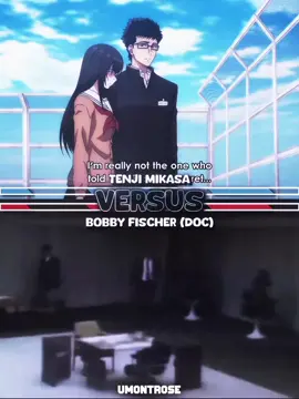 Tenji Mikasa vs Bobby Fischer | #tg #tomodachigame #tenji #mikasa #tenjimikasa #vs #versus #chess #fide #fischer #bobby #bobbyfischer #robertjamesfischer #goat #scd #outsmarting #edit 