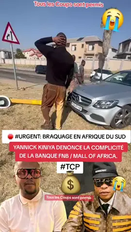 🛑 #URGENT: BRAQUAGE EN AFRIQUE DU SUD, YANNICK KINIYA DENONCE LA COMPLICITÉ DE LA BANQUE FNB / MALL OF AFRICA. ⛔️ Après avoir effectué un retrait au mall of Africa en Afrique du Sud appartenant à #YANNICK_KINIYA, Des braqueurs “ lourdement armés ont fait irruption à quelques mètre de sa residence et ont attaqué ses amis... Ils ont emporté  un sac contenant une importante somme d'argent, et ont pris fuite sans être inquiétés .  ⛔️ L' Etat de santé des victimes reste inquiétante, leur seul péché etait de rendre service au #ROMBOX, Se retrouver au mauvais endroit, au mauvais moment... L'acteur du film tire la sonnette d'alarme et charge la banque FNB d'avoir appellé et collaborés avec les crimin-els. 🛑 Cliquez sur ce lien TCP  , Rejoignez nos groupe : ⚫️ TIKTOK: https://www.tiktok.com/@touslescoupssontpermis?_t=ZP-8tz3g1t9LBO&_r=1 🔵 GROUPE FACEBOOK : https://www.facebook.com/groups/280319639931587/?ref=share 🔴 YOUTUBE : https://youtube.com/@touslescoupssontpermis?si=JUIpA_kTuG2Vg5vs 🟣 PAGE FACEBOOK: https://www.facebook.com/share/1BSaeCFY9T/ 🟢 WHATSAPP : 