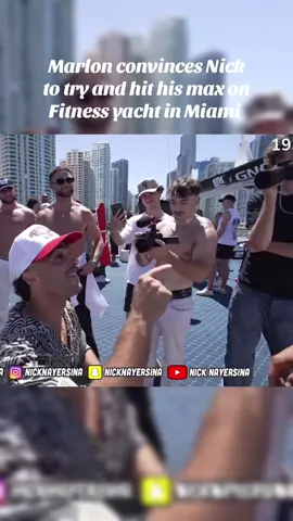 #nicknayersina #millisquad #marlon #miamibeach #miami #yacht #Fitness #fitnessmotivation #fazeclan #