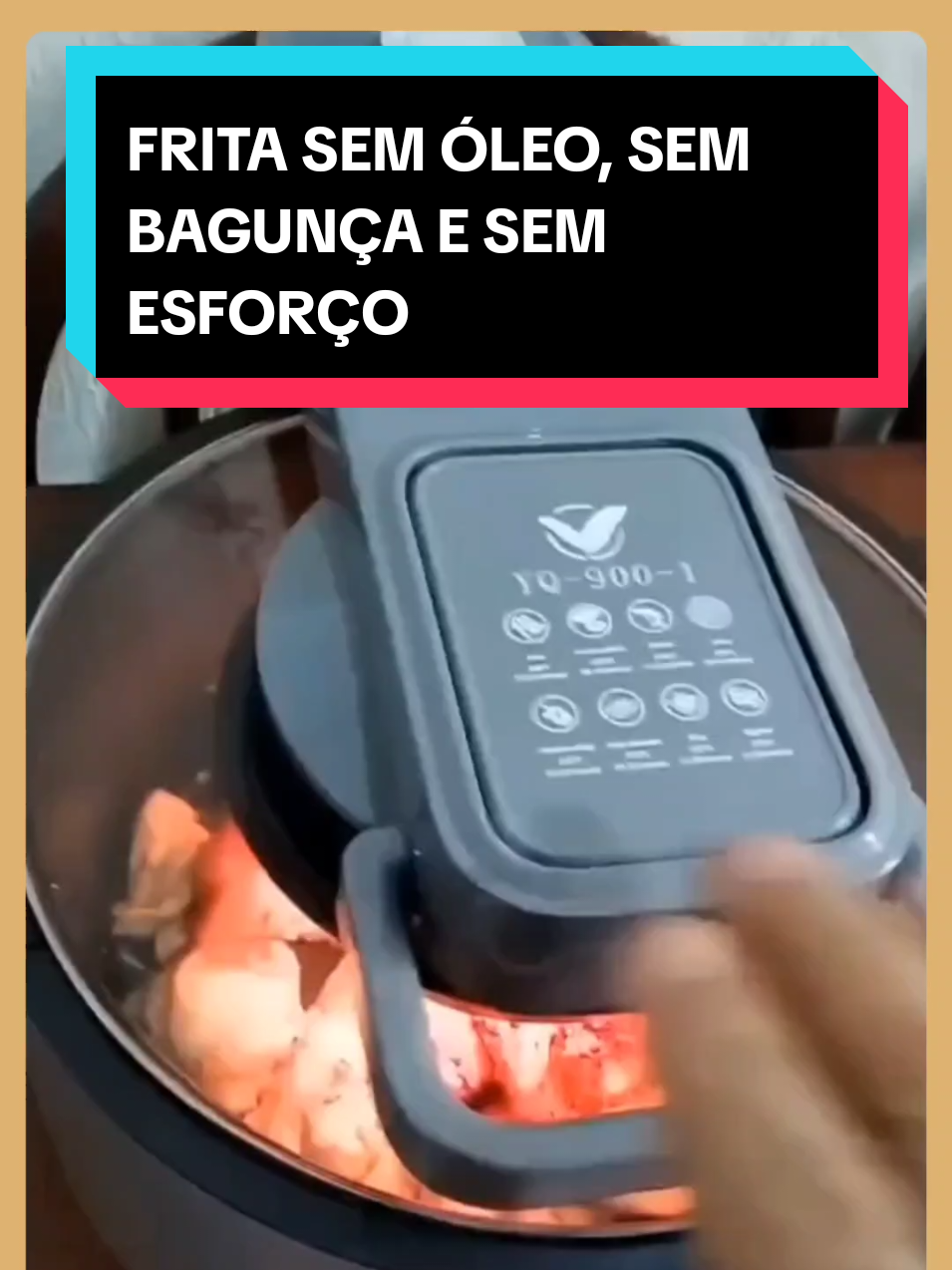 Air fryer fritadeira elétrica digital com 8L, grelha e cesto removível. Prepara alimentos sem óleo, com rapidez e praticidade. Ideal para refeições saudáveis com muito sabor. #airfryer #fritadeiraeletrica #cozinhando 