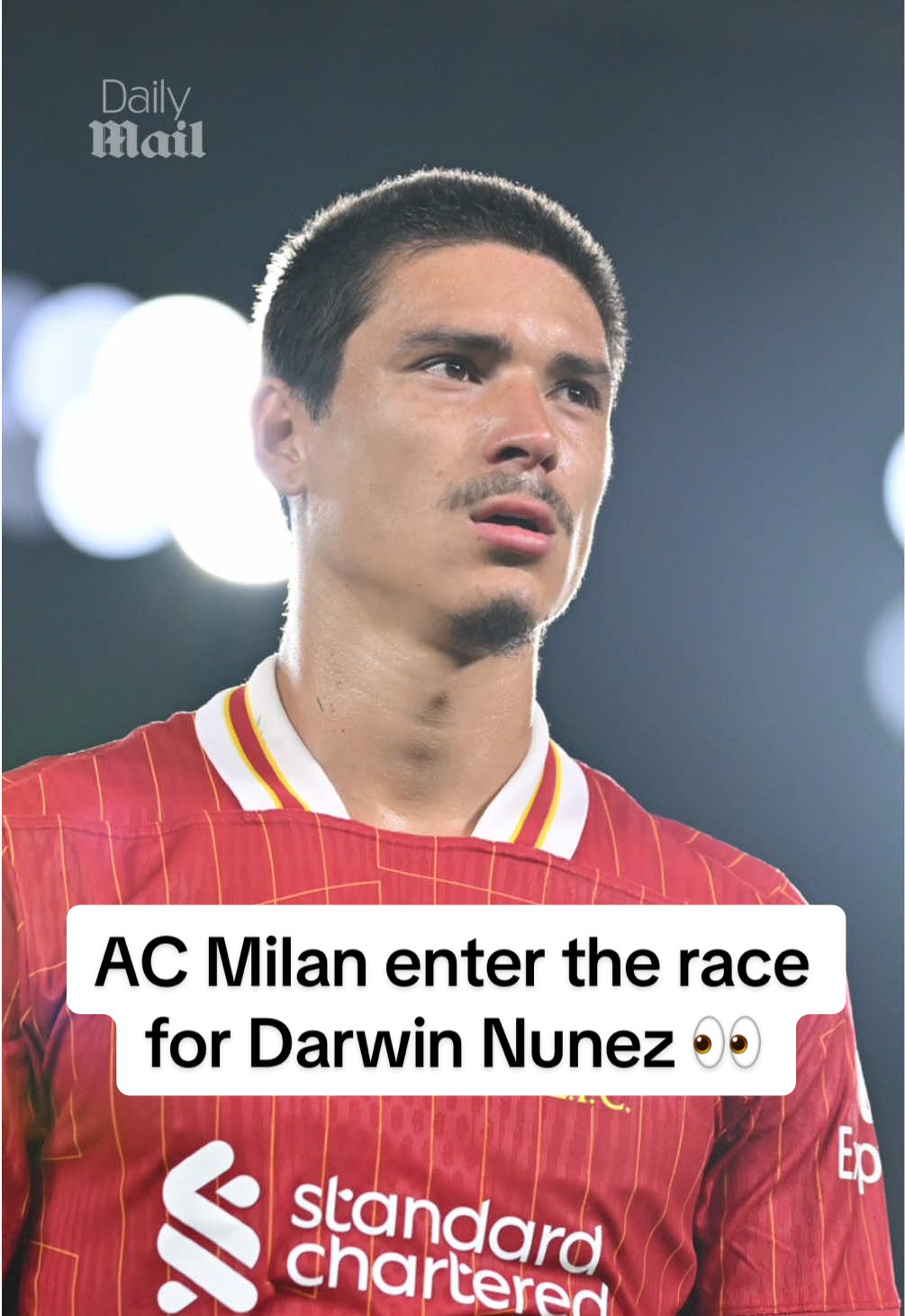AC Milan have made Darwin Nunez their ‘number one target’ 😮👀 #nunez #liverpool #milan #football #Soccer 