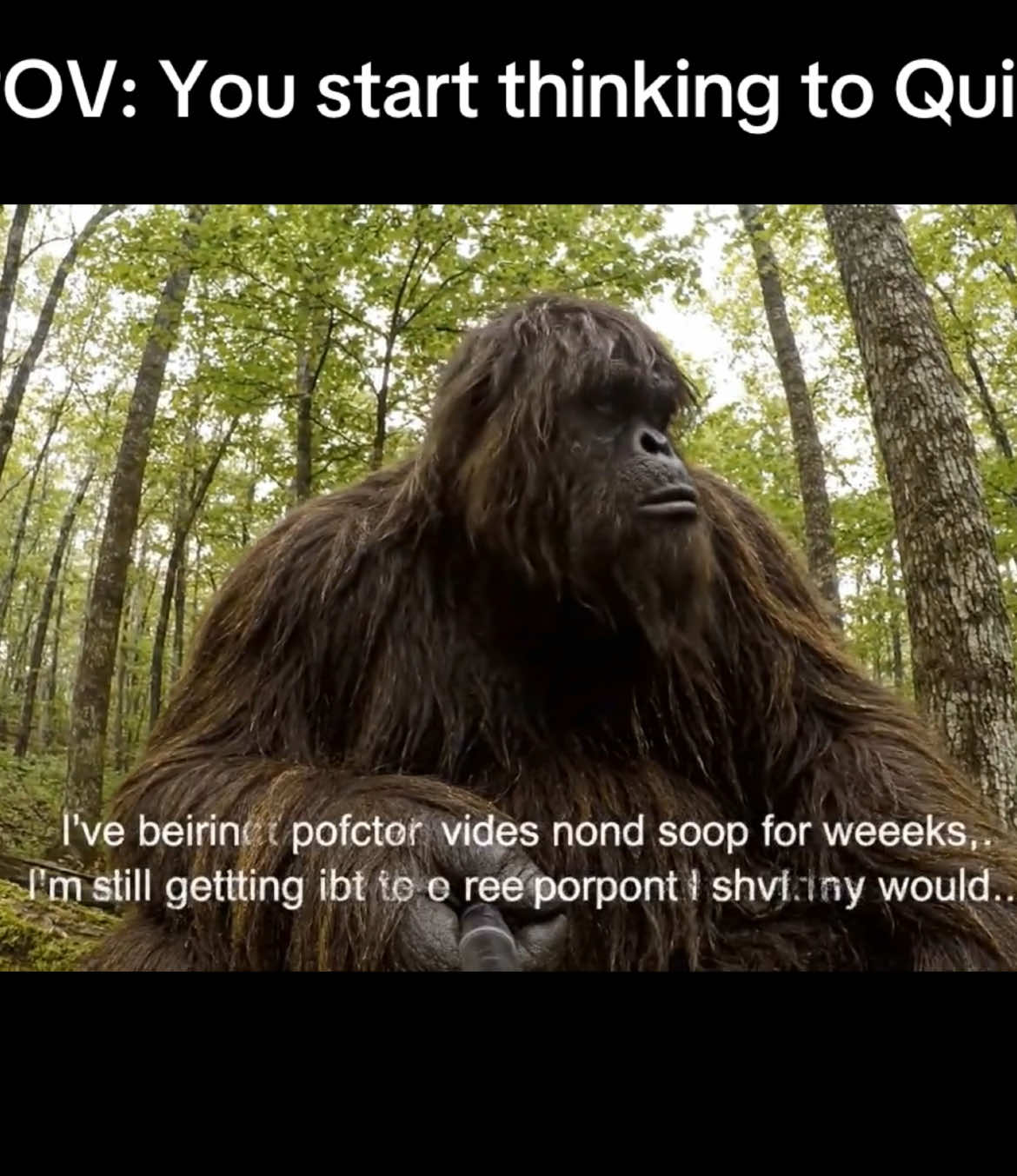 When all your efforts result in nothing but a waste of time 😥 #bigfoot #bigfootisreal #bigfootvlogs #bigfootvlog 