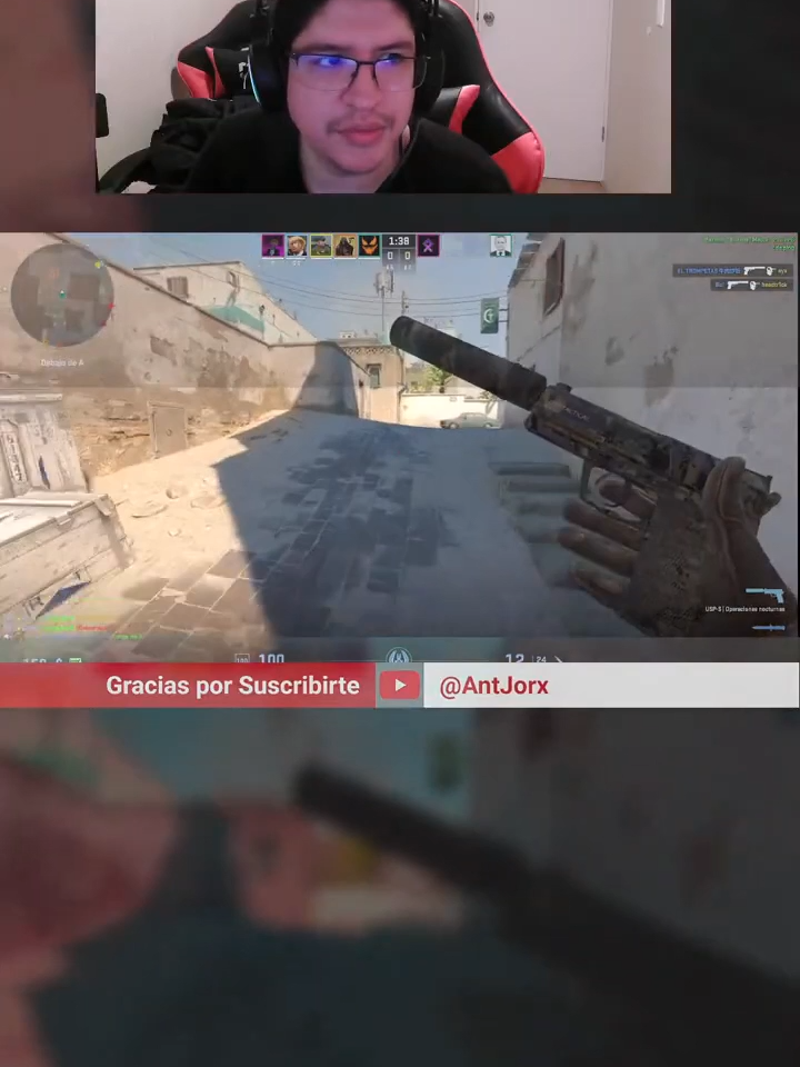 Counter Strike 2 - por fin un equipo :D #cs2 #counterstrike #csfunny #kick #streamer