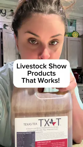 Livestock show products that do work! #livestockshow #stockshow #cattle #livestocklife 