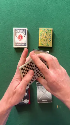5 very different packs of #playingcards  #cardistry #compare #price #shuffle #shuffling #asmr 