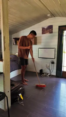 Home for the next month. #cleaning #travel #calm #peace 