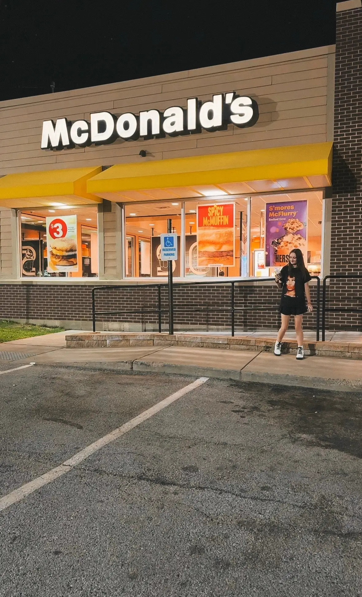 a girl and her love for mcdonald’s 