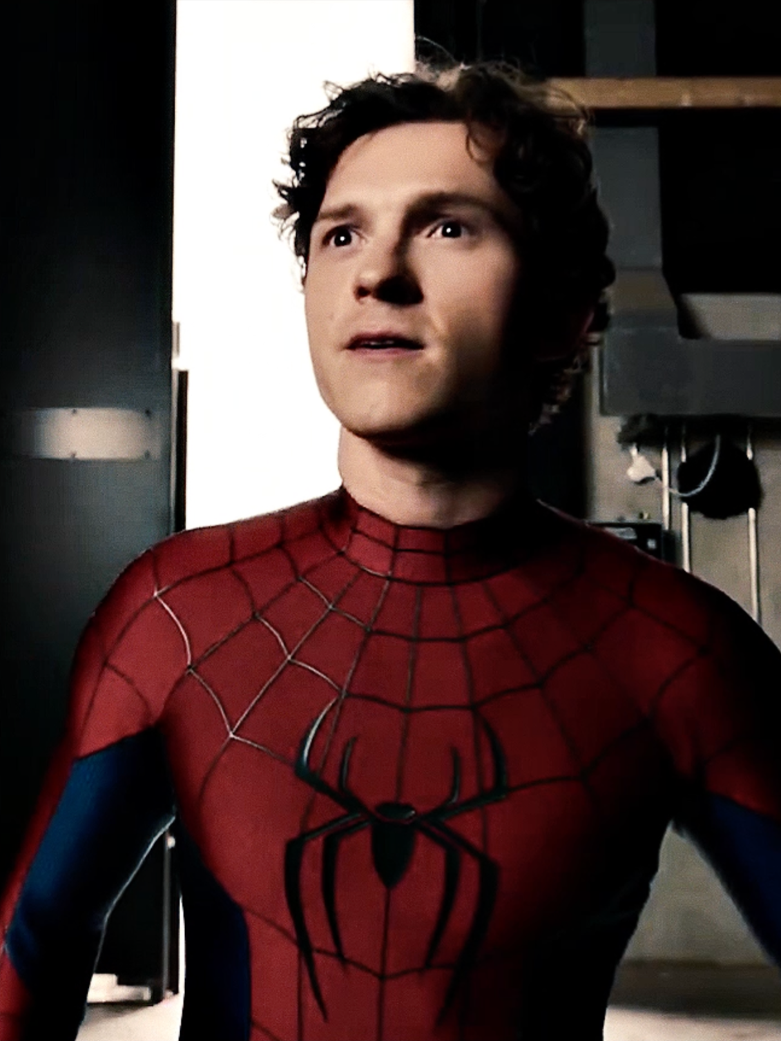 new suit reveal video dropped ! #spiderman #spidermanbrandnewday #fyp