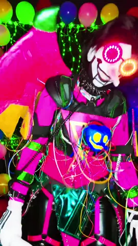 Spamton probably thinks people are still spending kromer on ringtones #spamton #spamtonneo #deltarune #deltarunecosplay #spamtoncosplay 